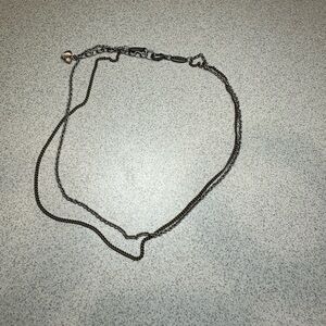 Sabika two tone Chain Necklace